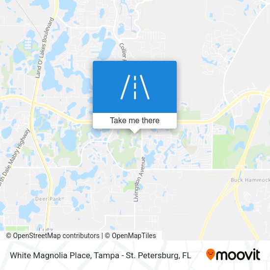 Mapa de White Magnolia Place