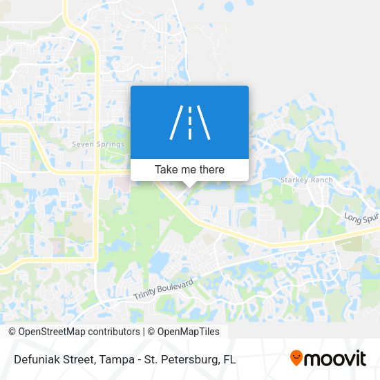 Defuniak Street map