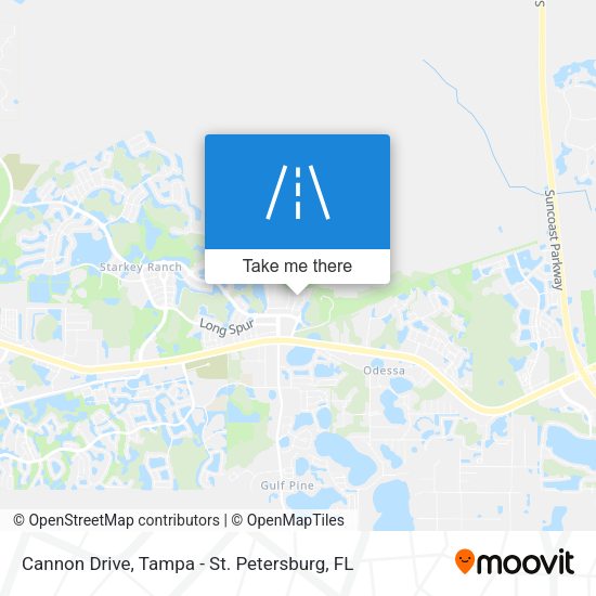 Cannon Drive map