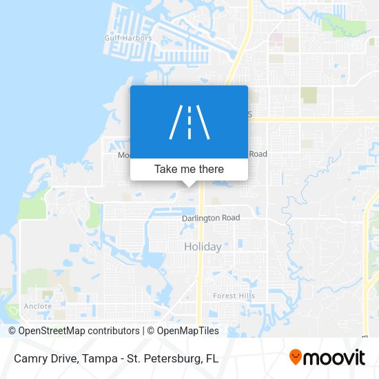 Camry Drive map