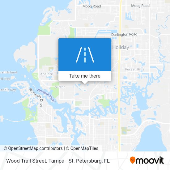 Wood Trail Street map