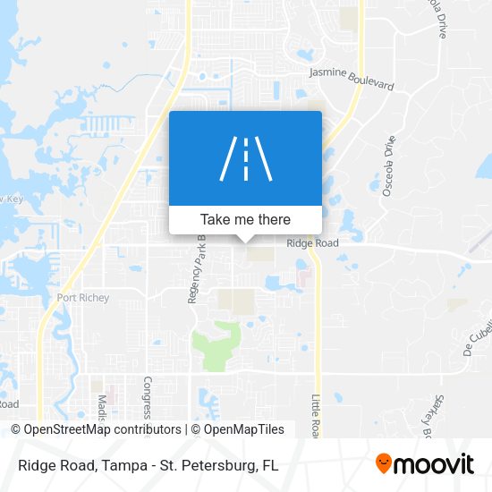 Ridge Road map