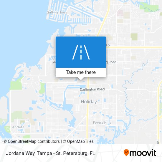 Jordana Way map