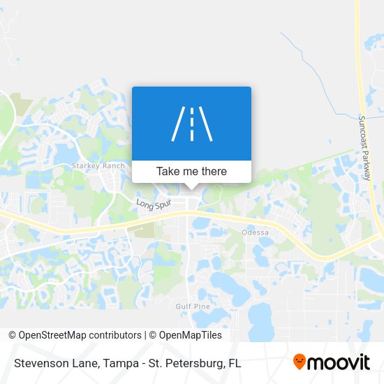 Mapa de Stevenson Lane