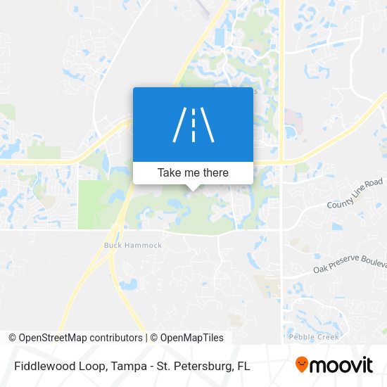 Mapa de Fiddlewood Loop