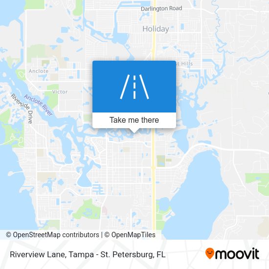 Riverview Lane map