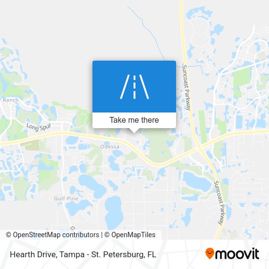 Hearth Drive map