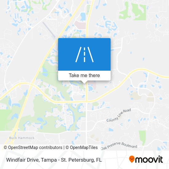 Mapa de Windfair Drive