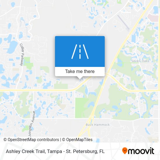 Ashley Creek Trail map