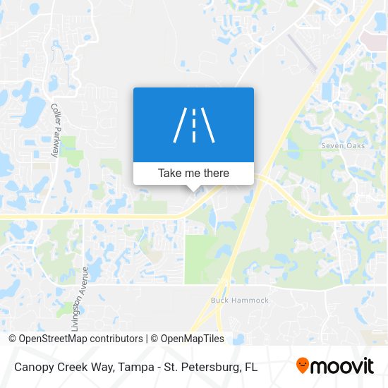 Mapa de Canopy Creek Way