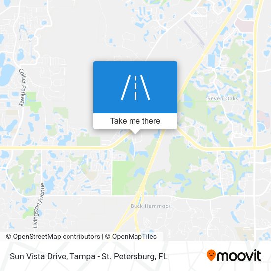 Sun Vista Drive map