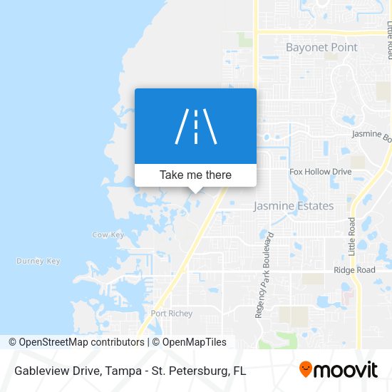 Gableview Drive map
