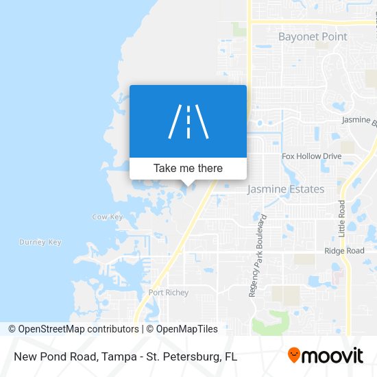 Mapa de New Pond Road