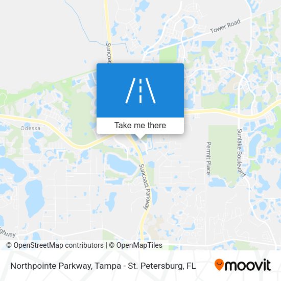Mapa de Northpointe Parkway