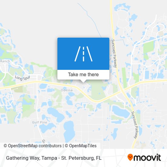 Gathering Way map