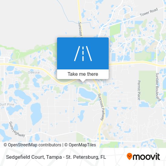 Sedgefield Court map