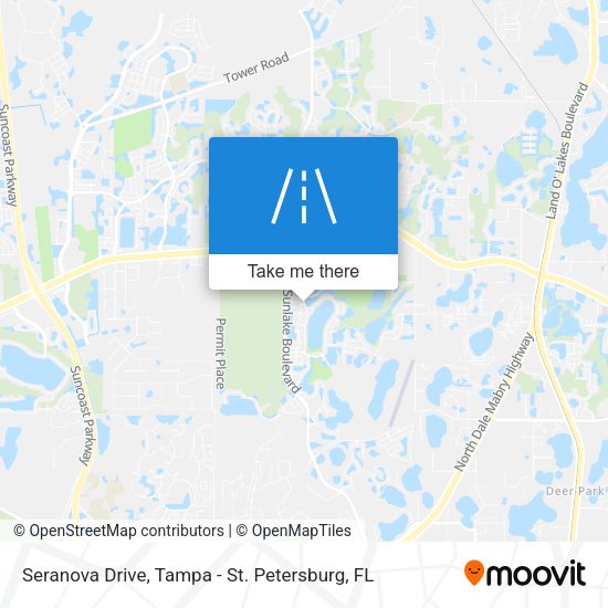 Seranova Drive map