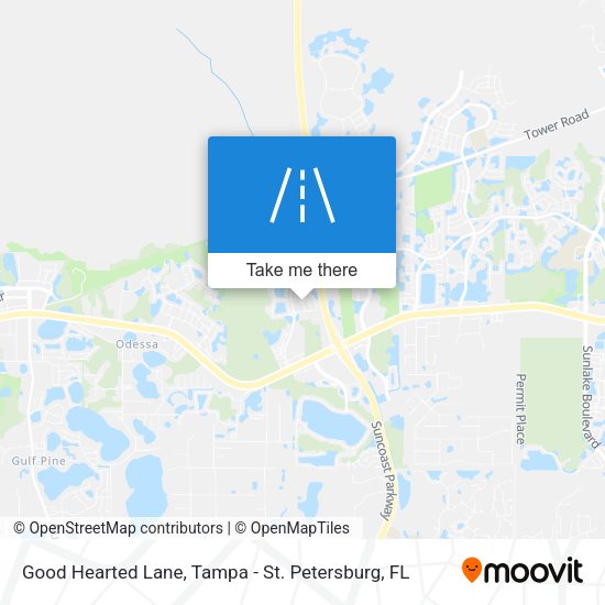 Mapa de Good Hearted Lane