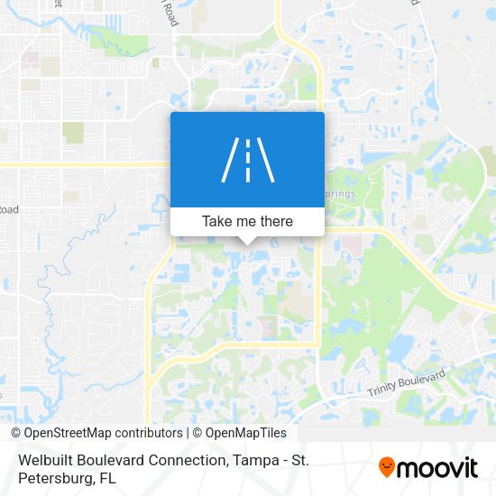 Welbuilt Boulevard Connection map