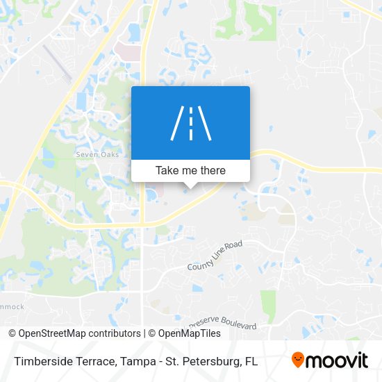 Timberside Terrace map
