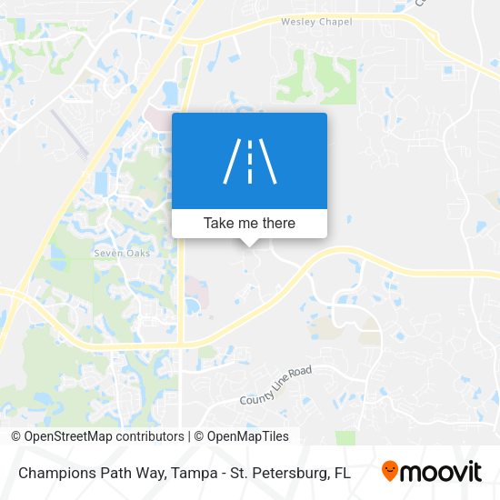 Champions Path Way map
