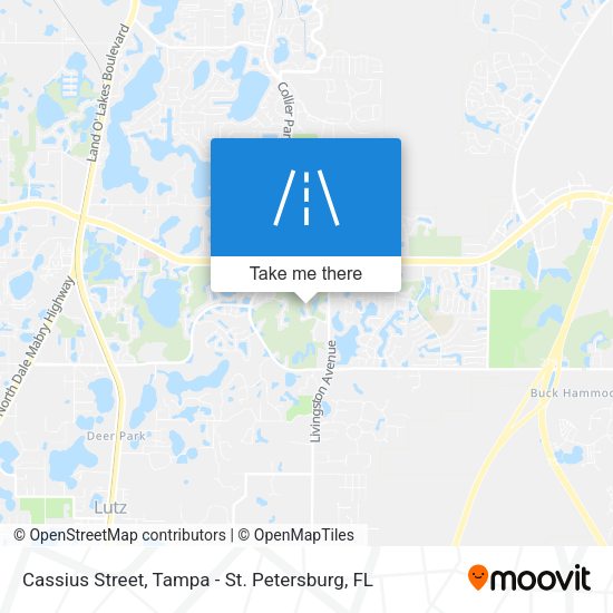 Mapa de Cassius Street
