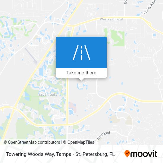 Mapa de Towering Woods Way