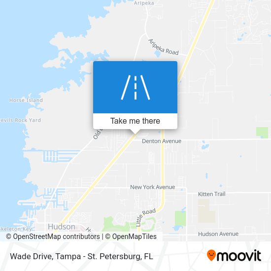 Wade Drive map