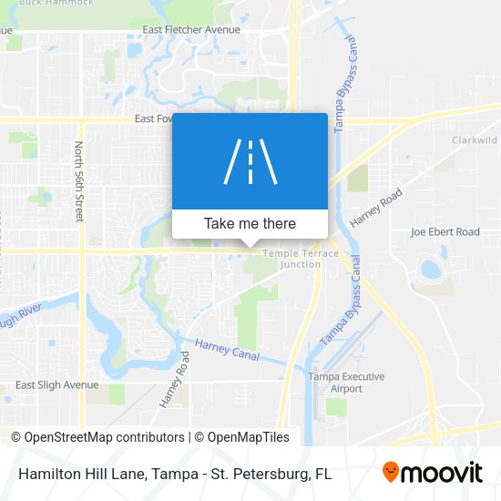 Hamilton Hill Lane map