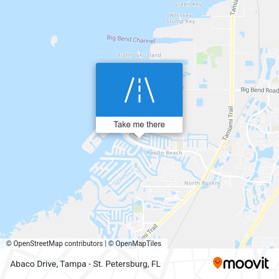 Abaco Drive map