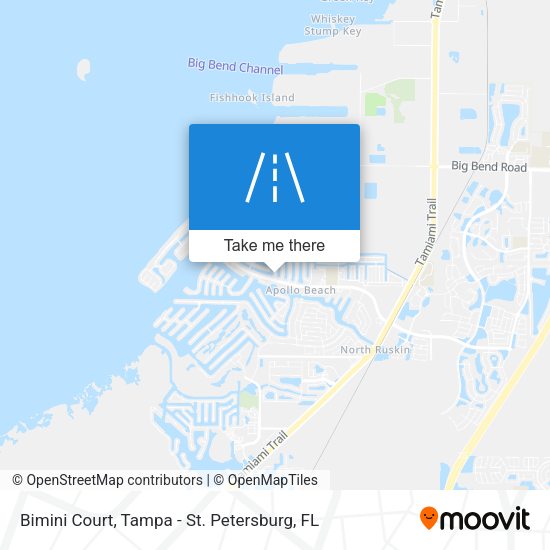 Bimini Court map