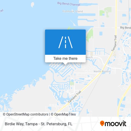 Mapa de Birdie Way