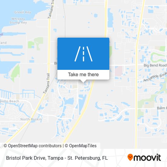 Bristol Park Drive map