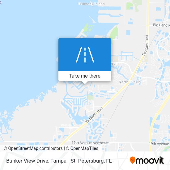 Mapa de Bunker View Drive