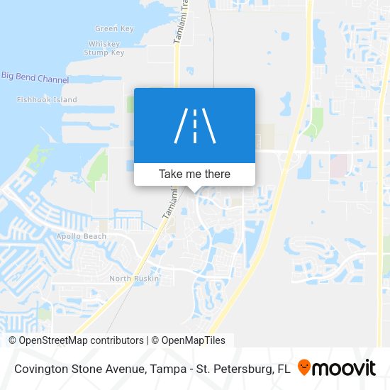 Covington Stone Avenue map