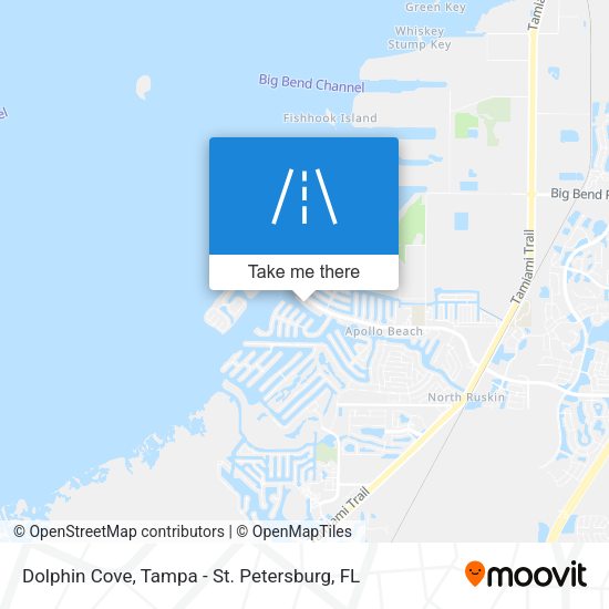 Dolphin Cove map