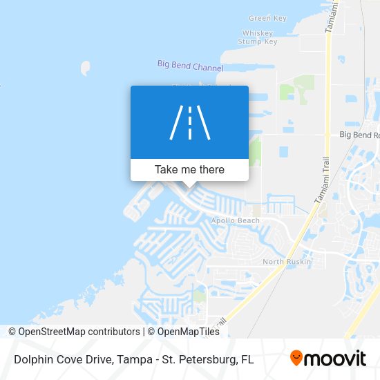 Mapa de Dolphin Cove Drive