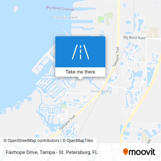 Mapa de Fairhope Drive