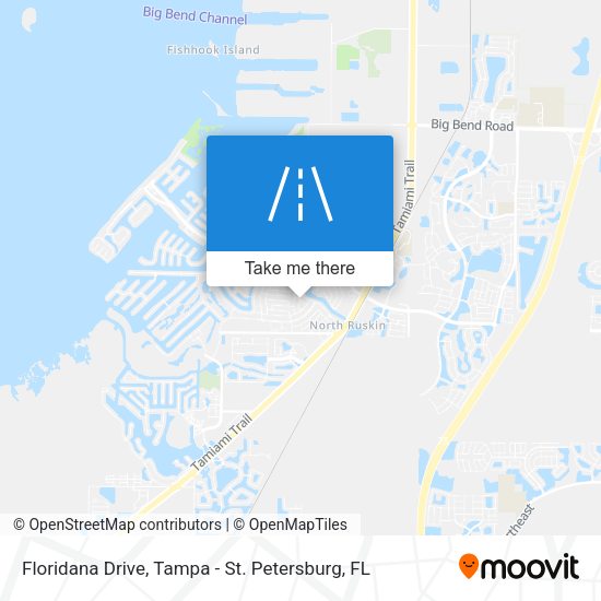 Mapa de Floridana Drive