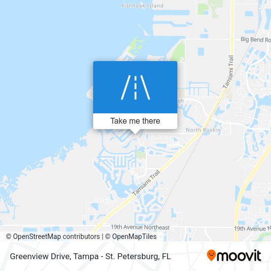 Greenview Drive map