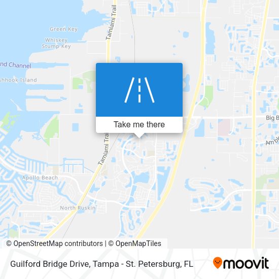 Guilford Bridge Drive map