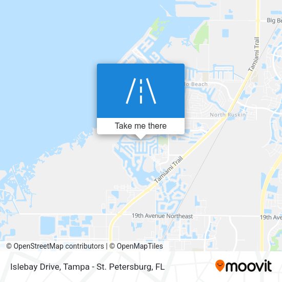 Mapa de Islebay Drive