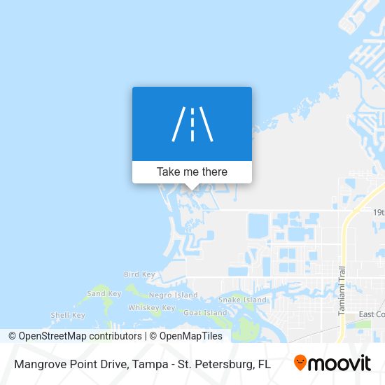 Mangrove Point Drive map