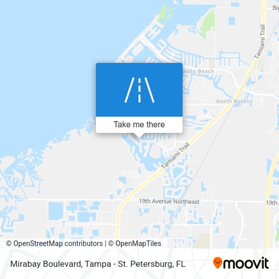Mapa de Mirabay Boulevard