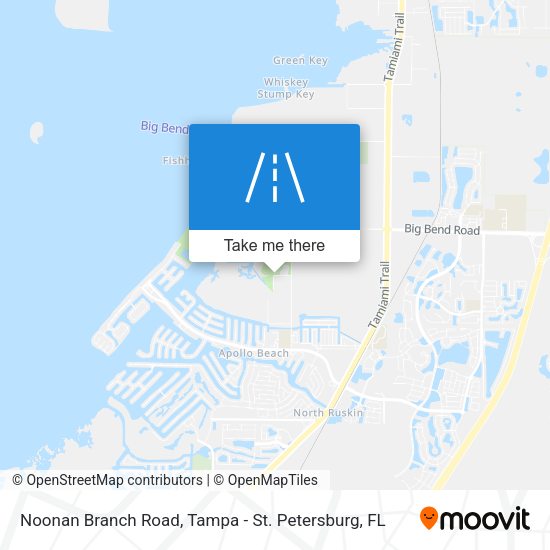 Mapa de Noonan Branch Road