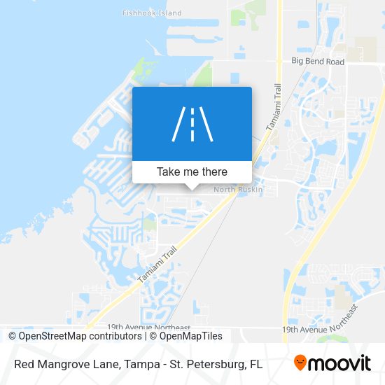 Mapa de Red Mangrove Lane