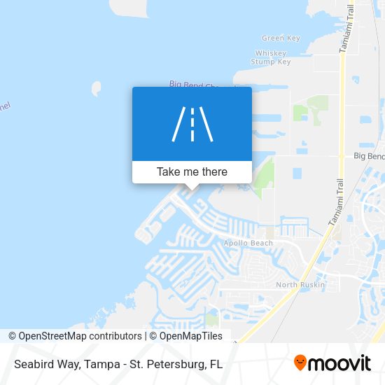 Seabird Way map