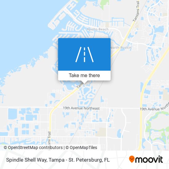 Mapa de Spindle Shell Way