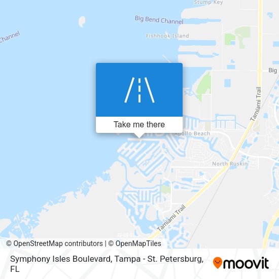 Symphony Isles Boulevard map