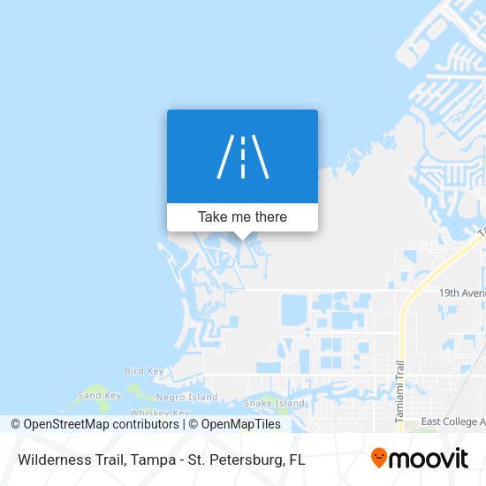 Wilderness Trail map